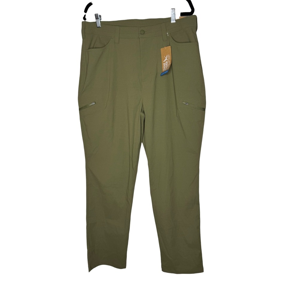 Eddie Bauer First Ascent Guide High Rise Pant 2.0 Alder Green 18W NWT 6759